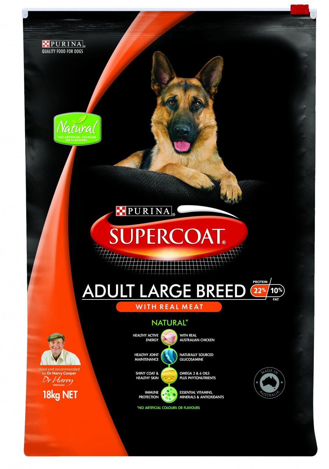 Supercoat Adult Dog Large Breed 20kg Adelaide Hills Landscape & Fodder